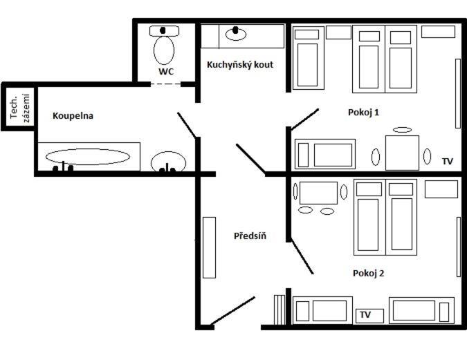 Apartmany 卡尔施泰因 外观 照片